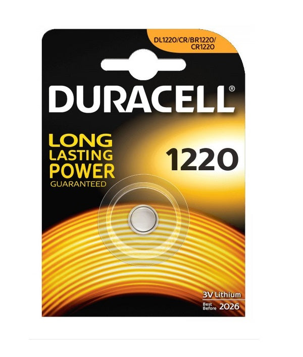 PILA DURACELL BOTON CR 1220 *