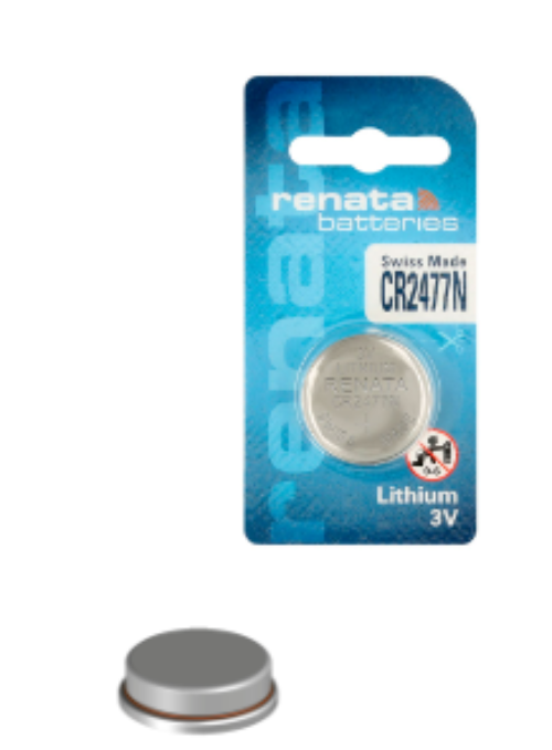 PILA BOTON CR2477N RENATA 3v ( precio individual)*
