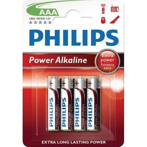PILA PHILIPS "AAA" LR-3 POWER LIFE*