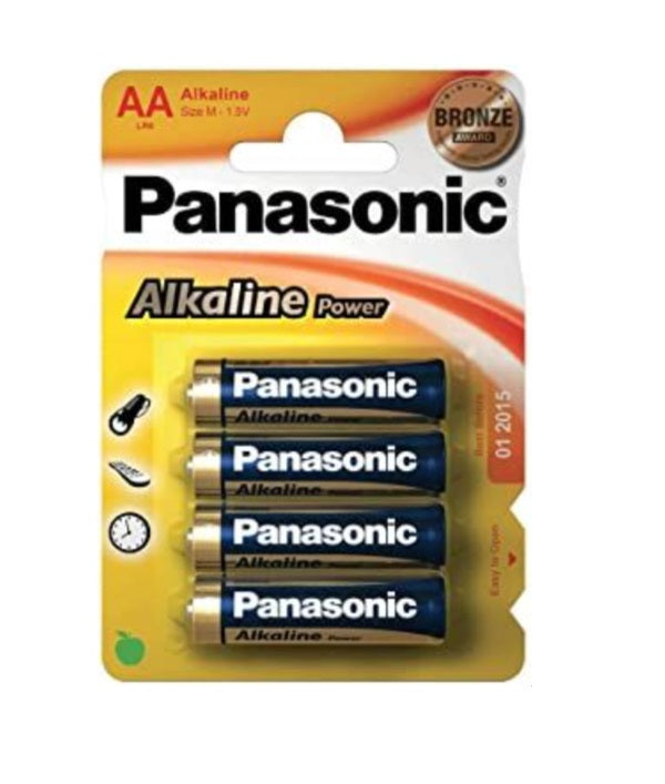 PILA PANASONIC "AA" LR-06 Alkaline Power BRONZE*