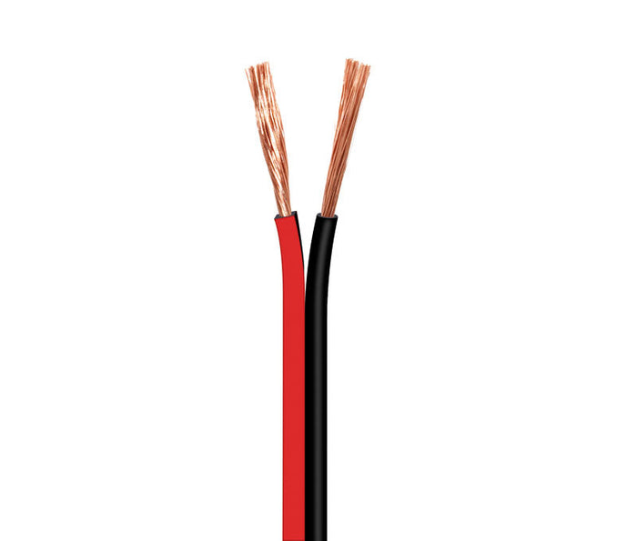 CABLE ALTAVOZ POLARIZADO ROJO NEGRO 2x0.75 (100mt)