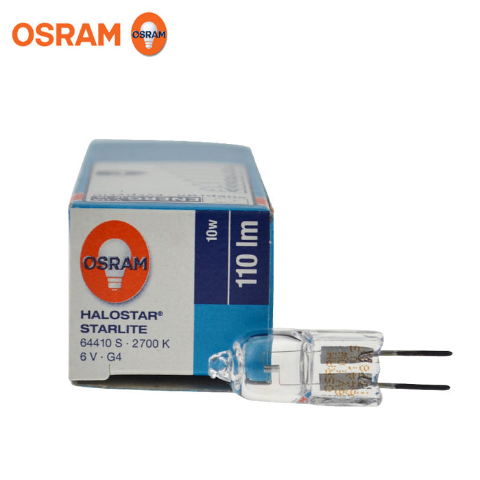 2 PIN " 6v " 10w G4 64410S OSRAM