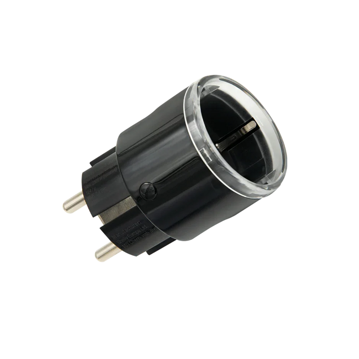 Shelly Plug S Gen3 Matter Negro — Enchufe Inteligente WiFi
