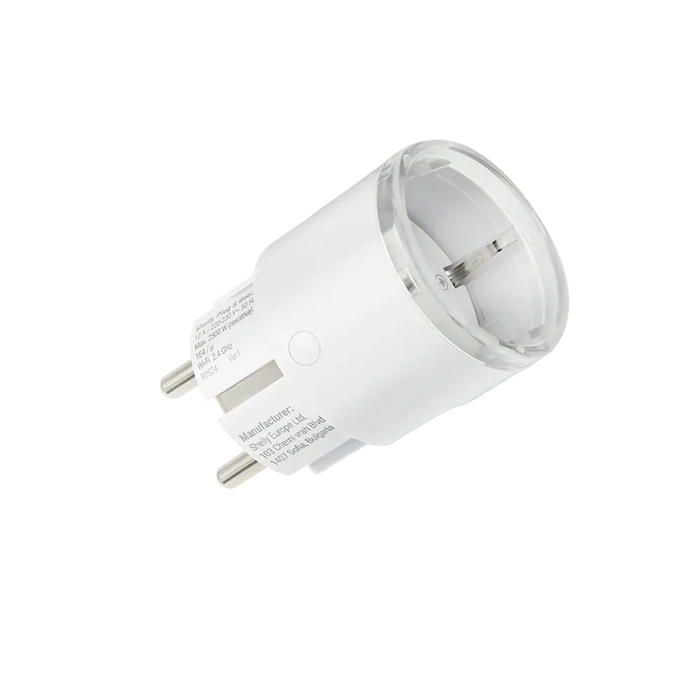 Shelly Plug S Gen3 Matter Blanco — Enchufe Inteligente WiFi