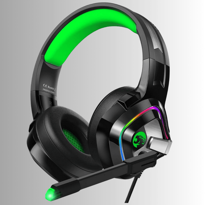 Cascos Gaming A66 con Luz RGB