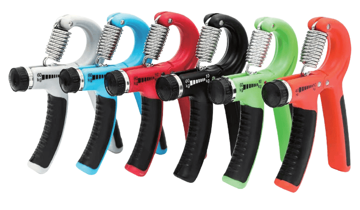 Fortalecedor de Agarre Ajustable 5–60 kg con Contador Digital