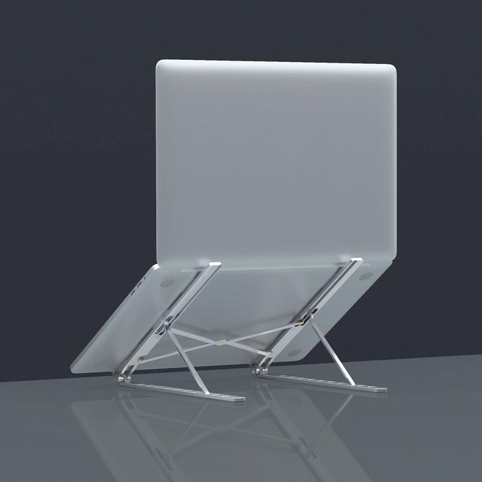 Soporte Ergonómico Plegable para Portátil y Tablet de Aluminio – Ajustable, Resistente y Antideslizante