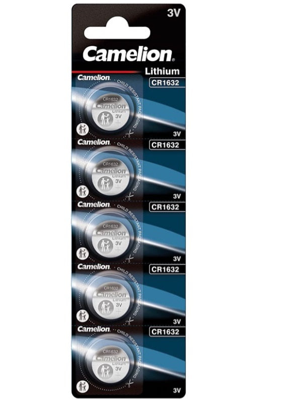 PILA BOTON CR1632 3v ( pack de 5 uds ) *