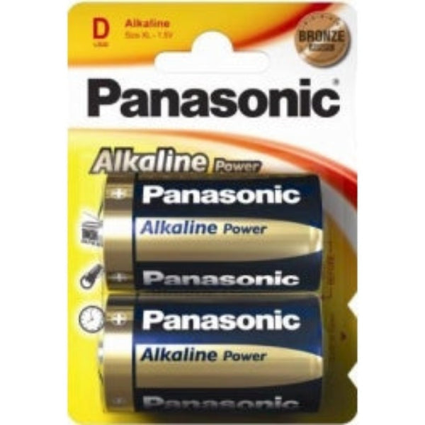 PILA PANASONIC  LR20  BRONZE Alkaline power *