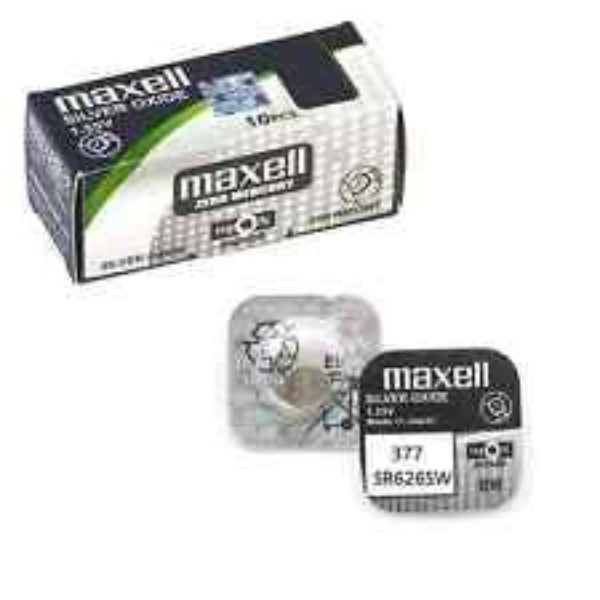 PILA BOTON OXIDO DE PLATA SR-626SW / 377