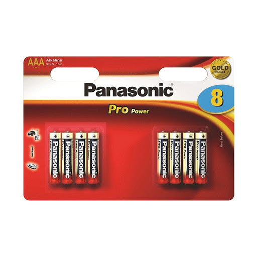 PILA PANASONIC " AAA " LR-03 GOLD PRO x8 *