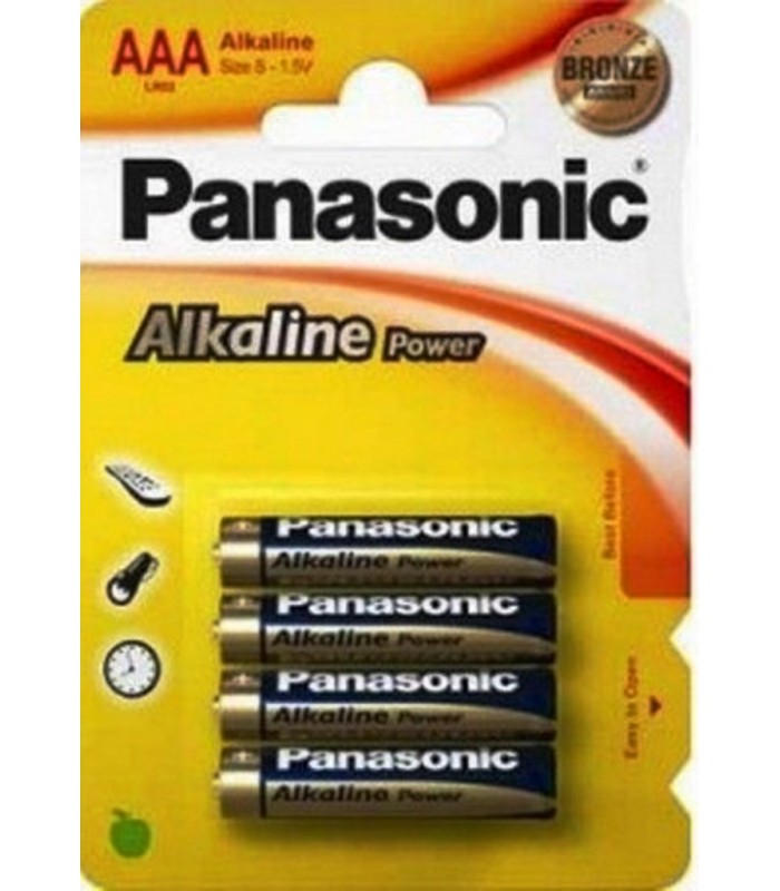 PILA PANASONIC "AAA" LR-03 Alkaline Power BRONZE *