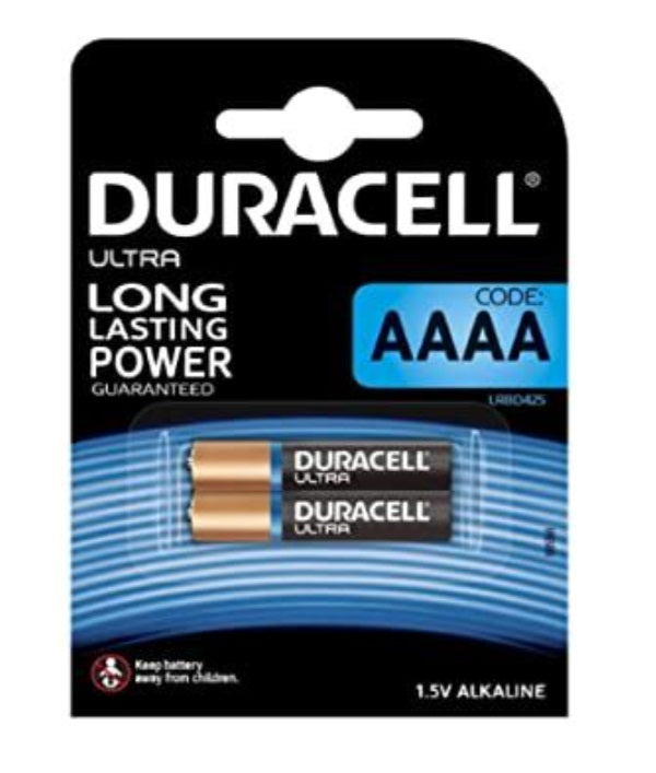 PILA DURACELL "AAAA" MX2500 1.5v (BLI 2uds)*
