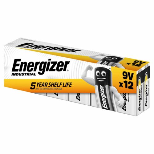 PILA ENERGIZER INDUSTRIAL 9V ( pack de 12 uds )
