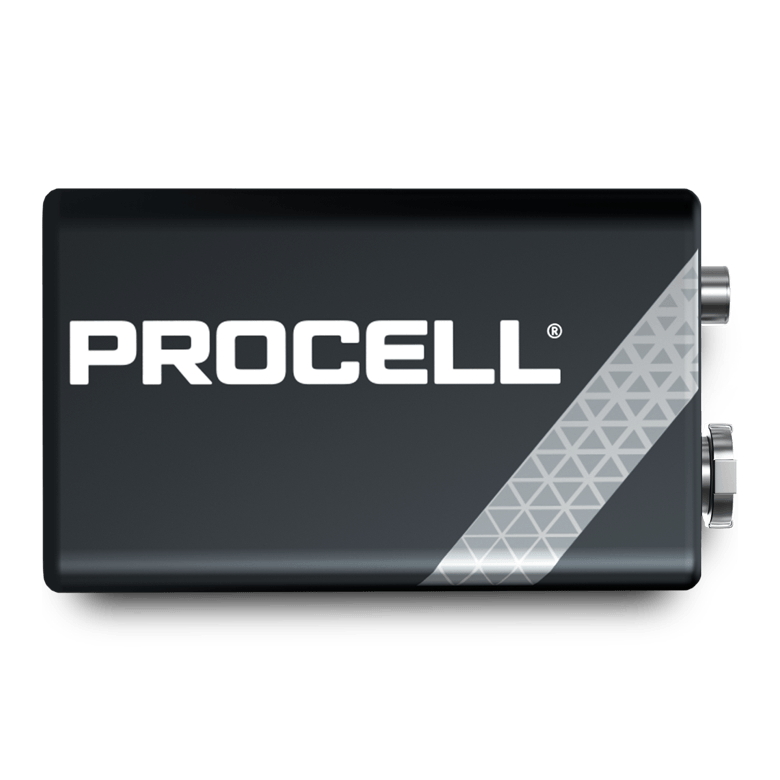 PILA DURACELL PROCELL 9V ( pack 10 uds )