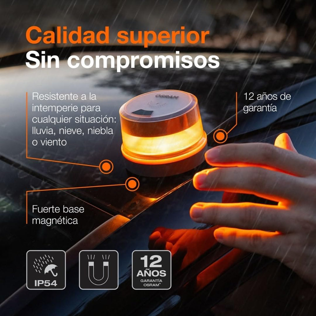 Pack de 2 uds BALIZA COCHE OSRAM V16 HOMOLOG. DGT