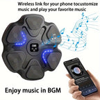 Smart veggmontert boksetrener med musikk