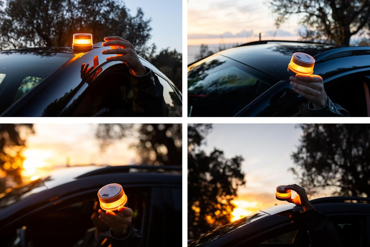 Pack de 2 uds BALIZA COCHE OSRAM V16 HOMOLOG. DGT