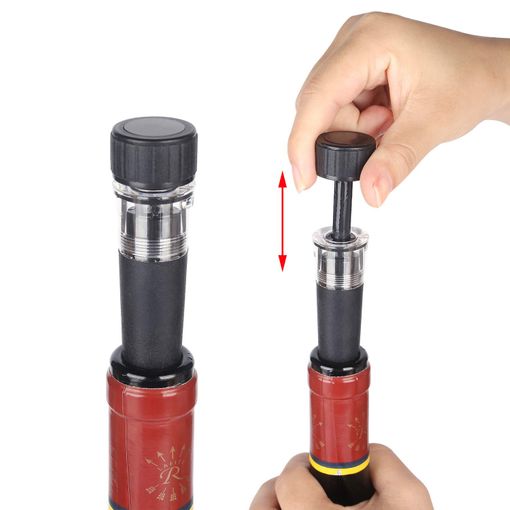 Abridor de Vino por Presión de Aire | Descorcha al Instante y Sin Esfuerzo