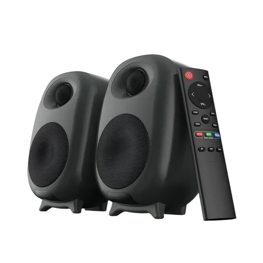 Bluetooth-lydplanke på 60 W for PC og TV, svart