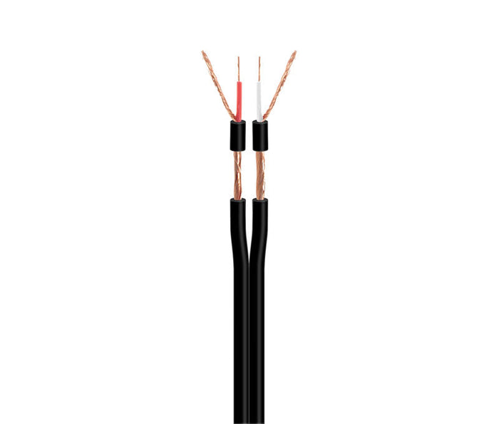 CABLE ALTAVOZ PARALELO NEGRO 2x0.15 (100mt)