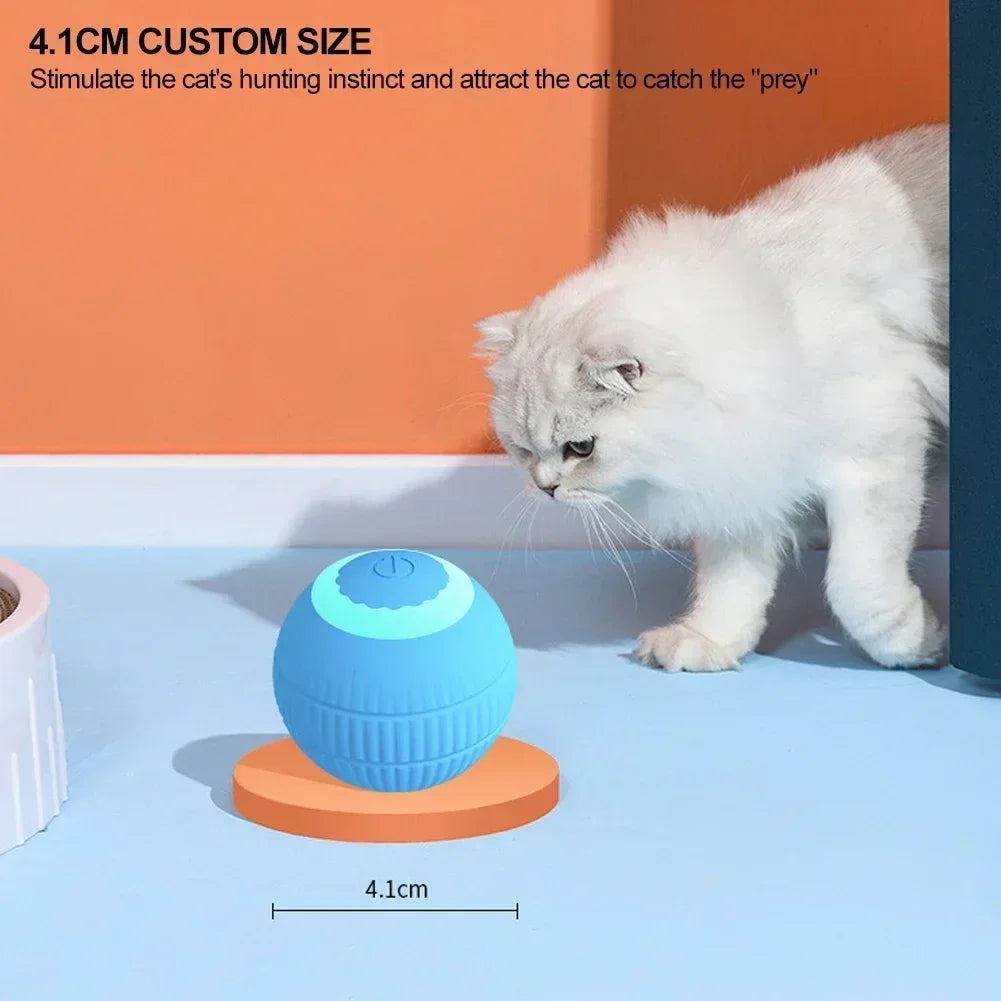 Smart interaktiv bold til katte