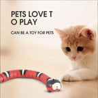 Slangeleke med smart sensor for katter