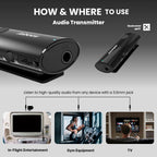 HearLink 3-i-1 Bluetooth-mikrofon