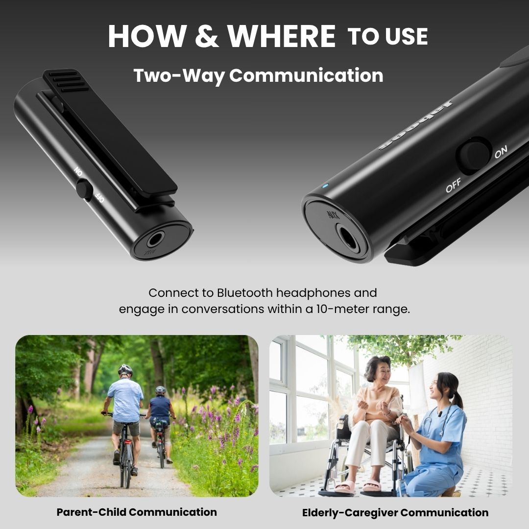 HearLink 3-i-1 Bluetooth-mikrofon