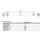 Motor Persiana Ø35 Star para Mini Ø40 Octogonal | Domotizable
