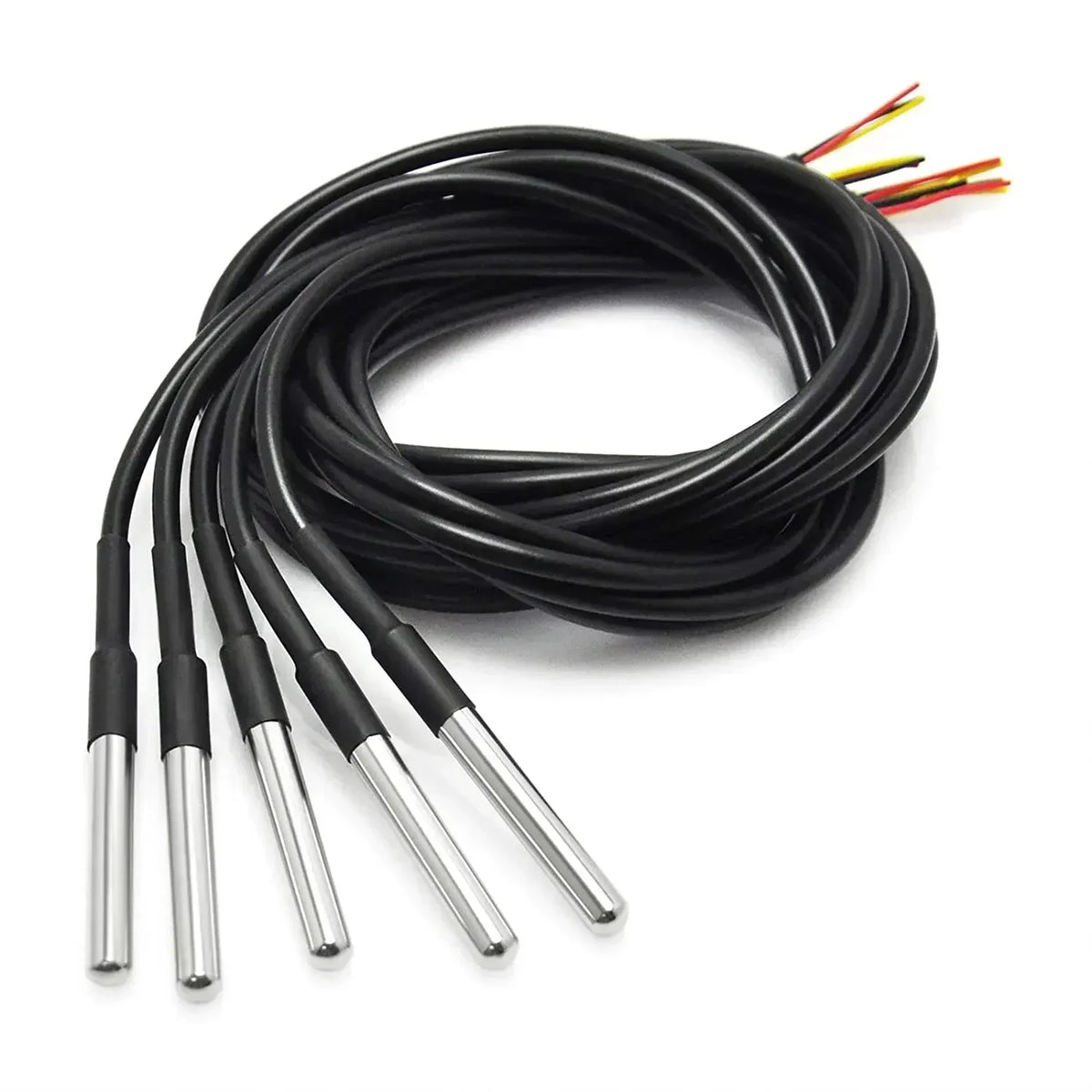 Pack Shelly Plus Uni + Carcasa + DS18B20 (1 m) + DHT22 + Sensor de Nivel XKC-Y25 — Control Total WiFi
