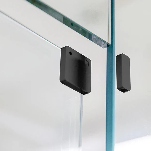 Shelly BLU Door/Window Negro y Marrón — Sensor Bluetooth Puerta/Ventana