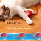 Smart interaktiv bold til stimulering af katte