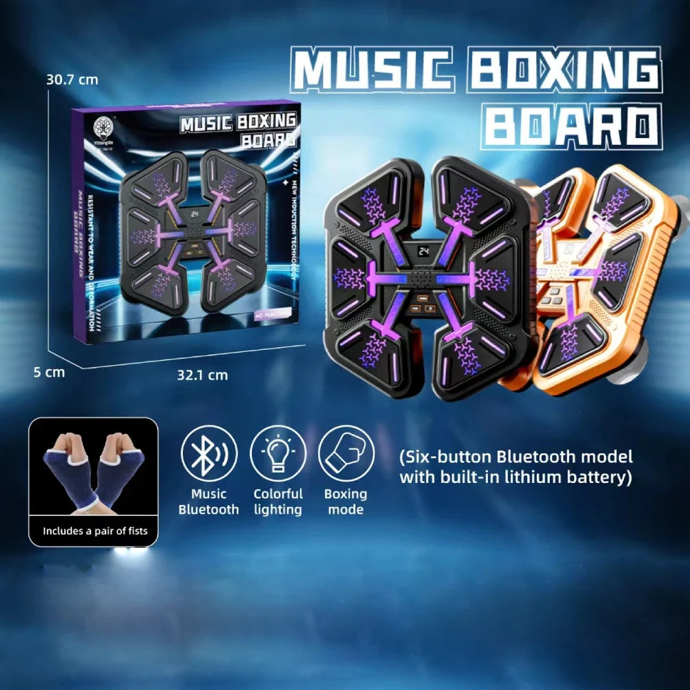 Smart boksetrener med musikk