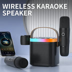 Bærbart Bluetooth-karaokesystem med mikrofoner
