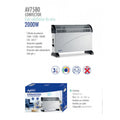 CONVECTOR CON CALEFACTOR DE AIRE 2.000W 2000w