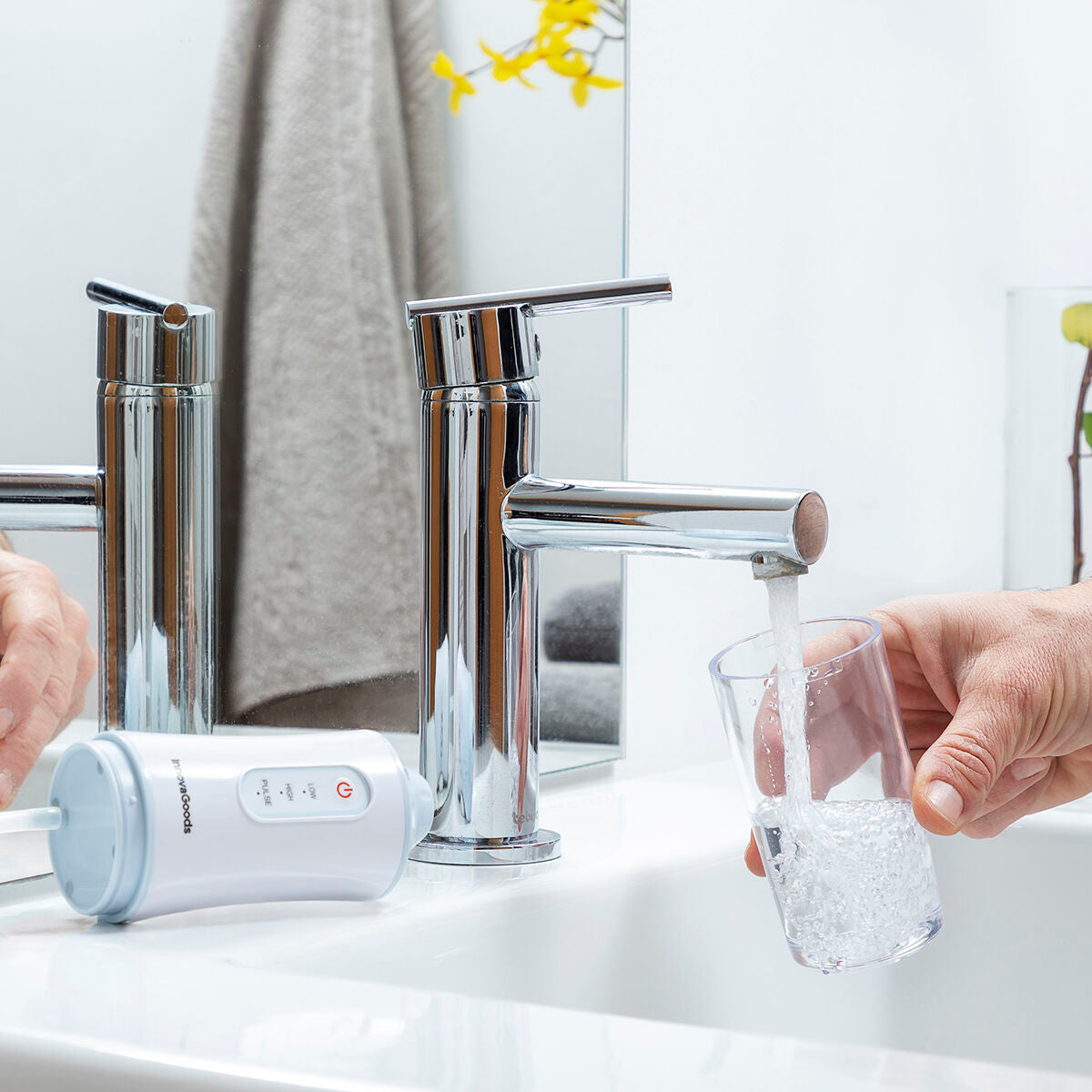 Denter InnovaGoods bærbar oppladbar munndusj