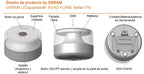 Pack de 2 uds BALIZA COCHE OSRAM V16 HOMOLOG. DGT