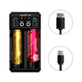 Smart USB-minilader Vapcell U2 på 2 A