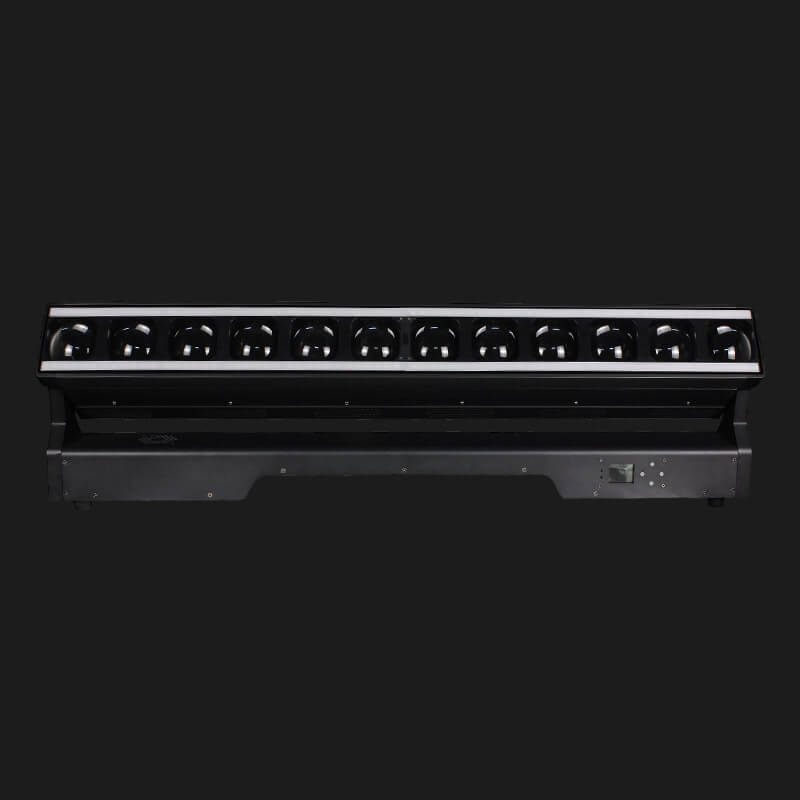 Barra luminosa LED mobile N2 DMX da 12 × 40 W per palchi e DJ
