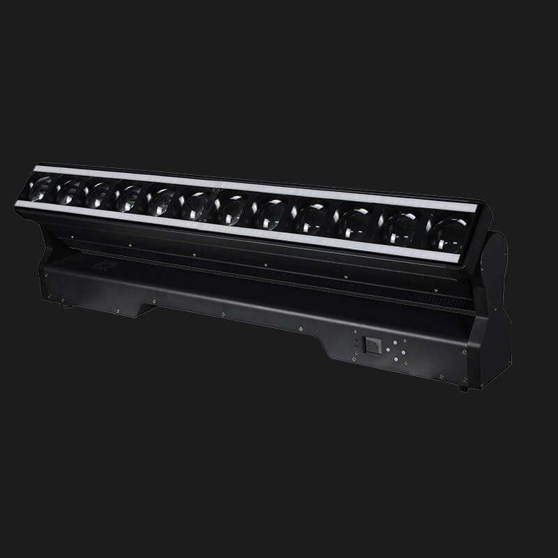Barra luminosa LED mobile N2 DMX da 12 × 40 W per palchi e DJ