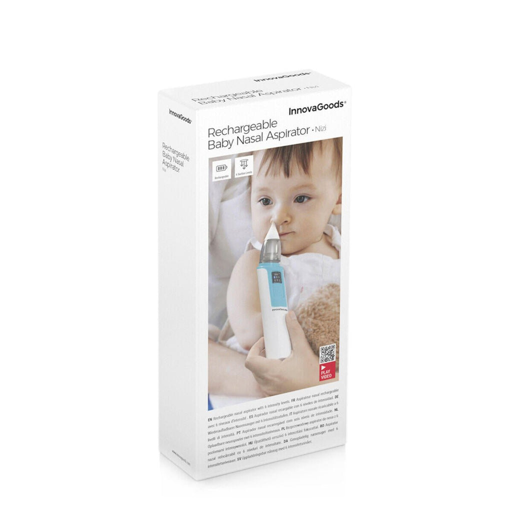 Aspirador Nasal Recargable para Bebés Nizi