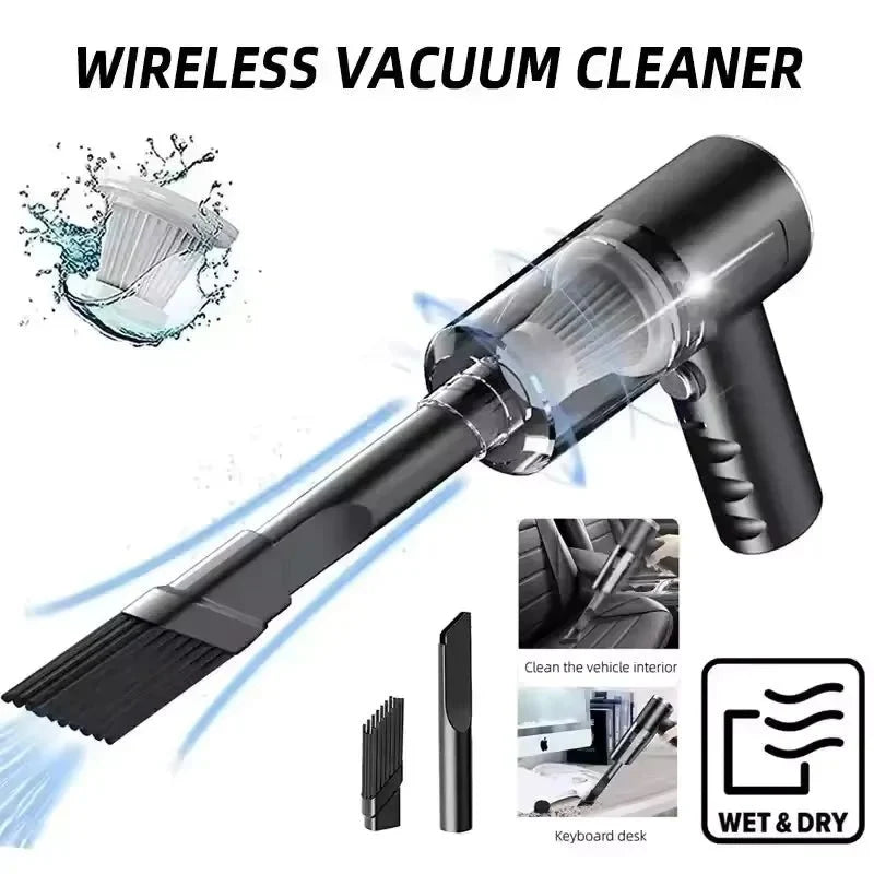 Aspirador y soplador inalámbrico 2 en 1 para coche y hogar 120W