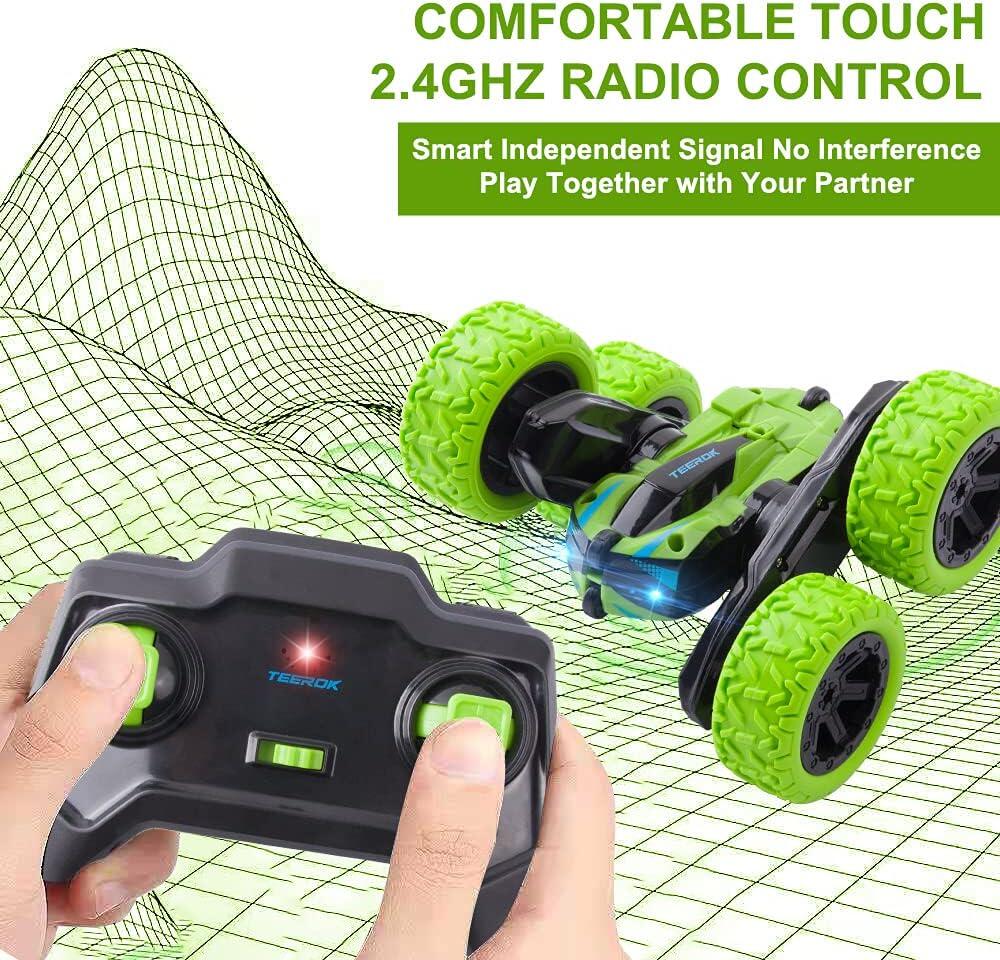 Auto Radiocontrol para Niños con Doble Rotación – 2.4G y Giro de 360 Grados.