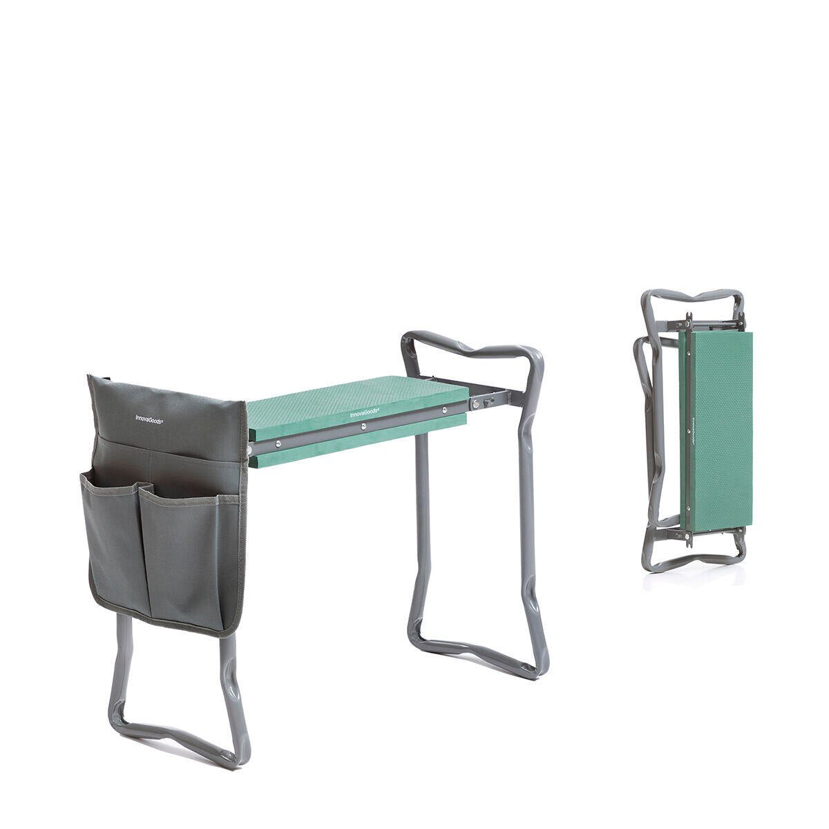 Banco de Jardinería Plegable con Bolsa para Herramientas 3 en 1 Situl