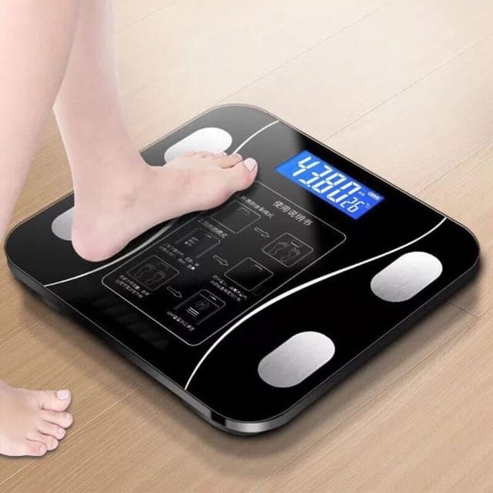Báscula Digital Inteligente con Análisis Corporal y Conexión Bluetooth