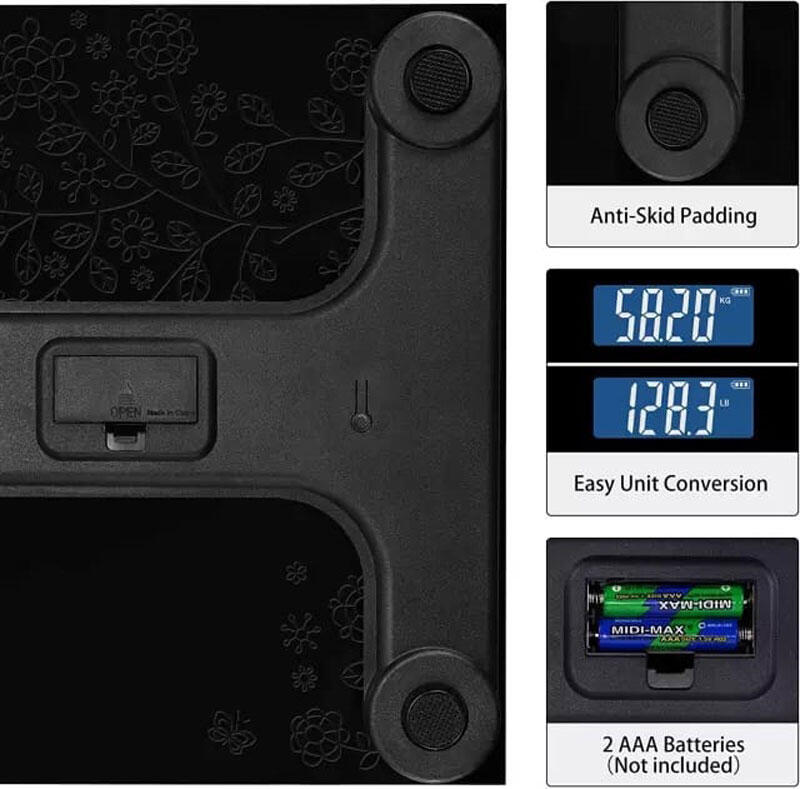 Báscula Digital Inteligente con Análisis Corporal y Conexión Bluetooth