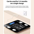 Báscula Digital Inteligente con Análisis Corporal y Conexión Bluetooth