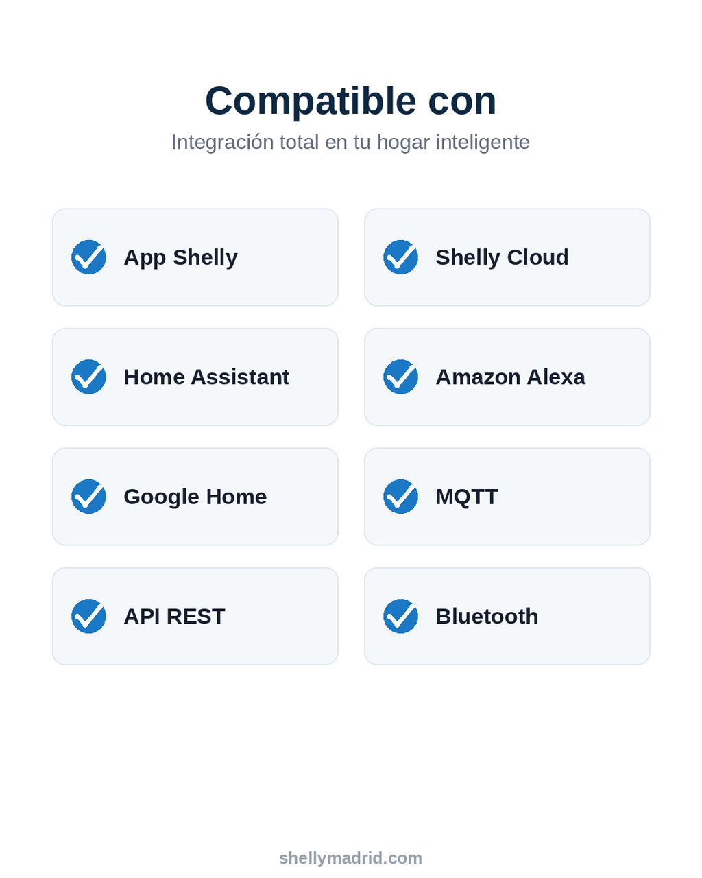 Pack Shelly Plus Uni + Carcasa + DS18B20 (1 m) + DHT22 + Sensor de Nivel XKC-Y25 — Control Total WiFi