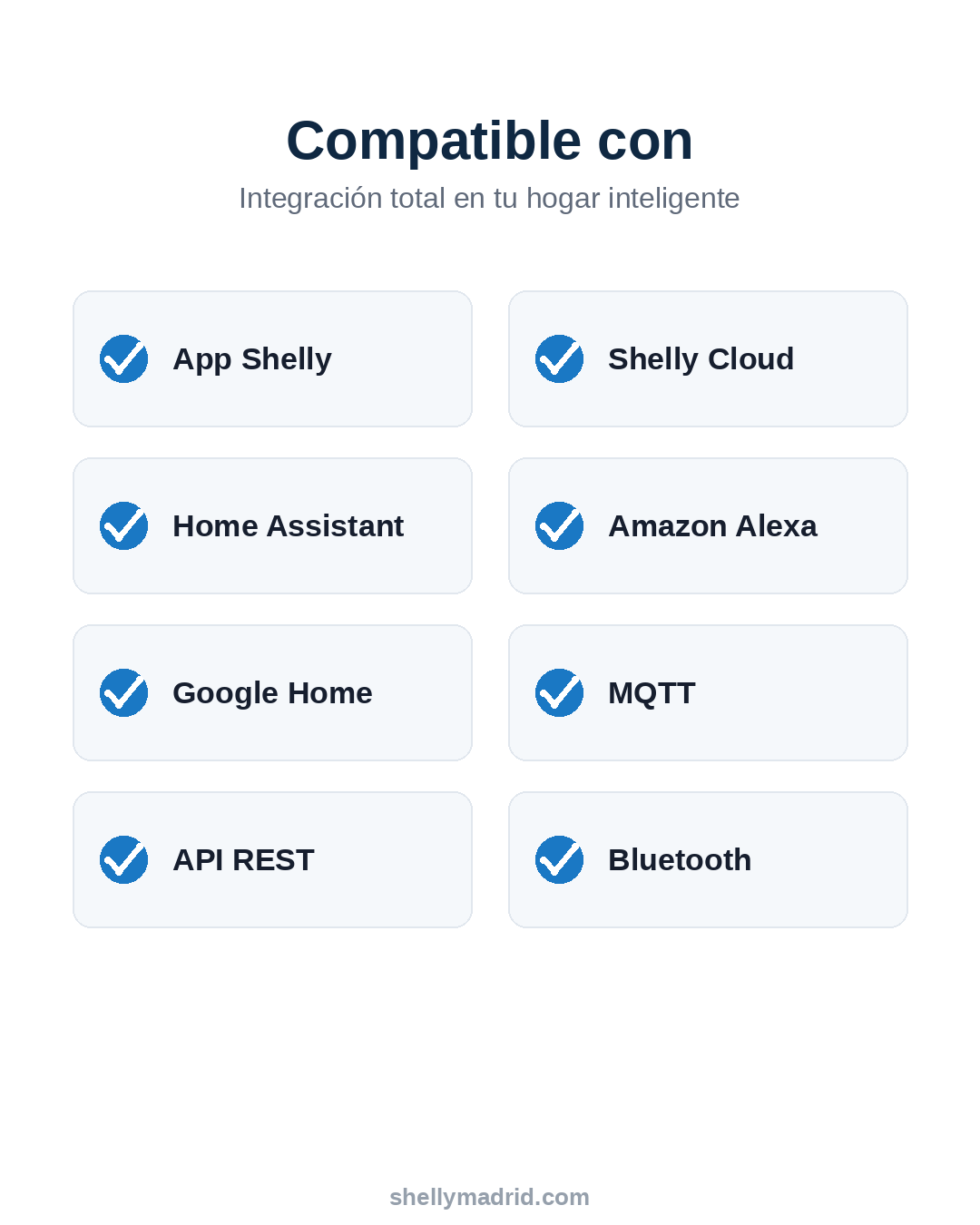 Pack Shelly Plus Uni + Carcasa + DS18B20 (1 m) + DHT22 + Sensor de Nivel XKC-Y25 — Control Total WiFi